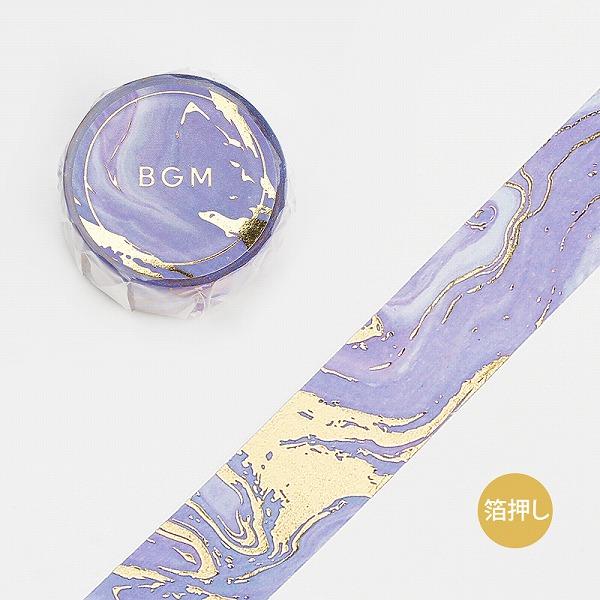 BGM Masking Tape - Stone Pattern - Violet