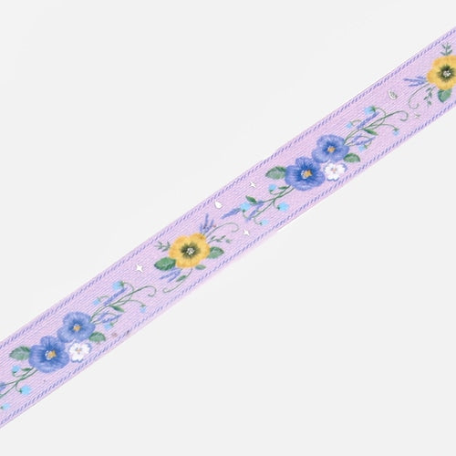BGM Masking Tape - Embroidery Ribbon - Violet