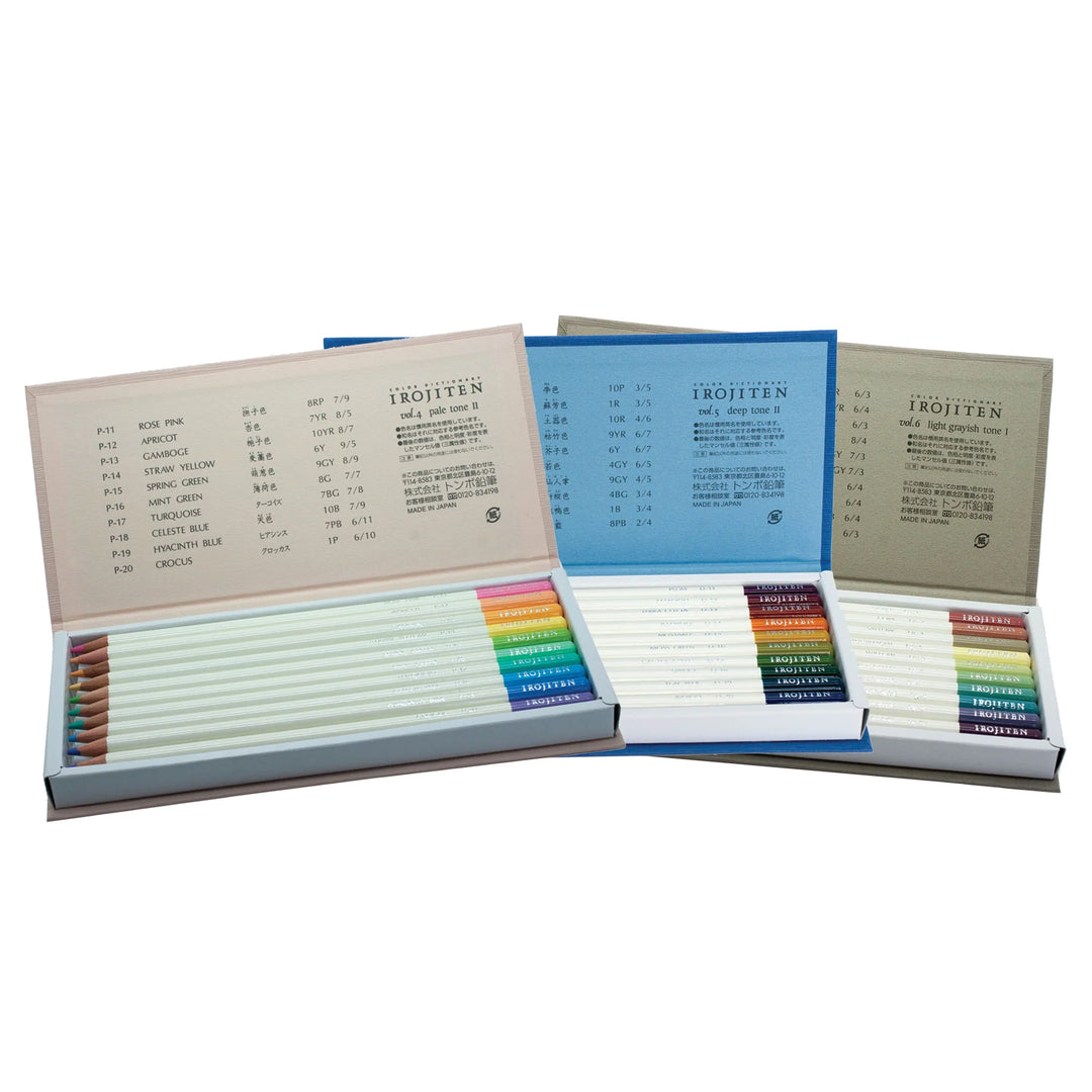 Tombow Irojiten Color Dictionary Color Pencil - Woodlands - 30 Color Set