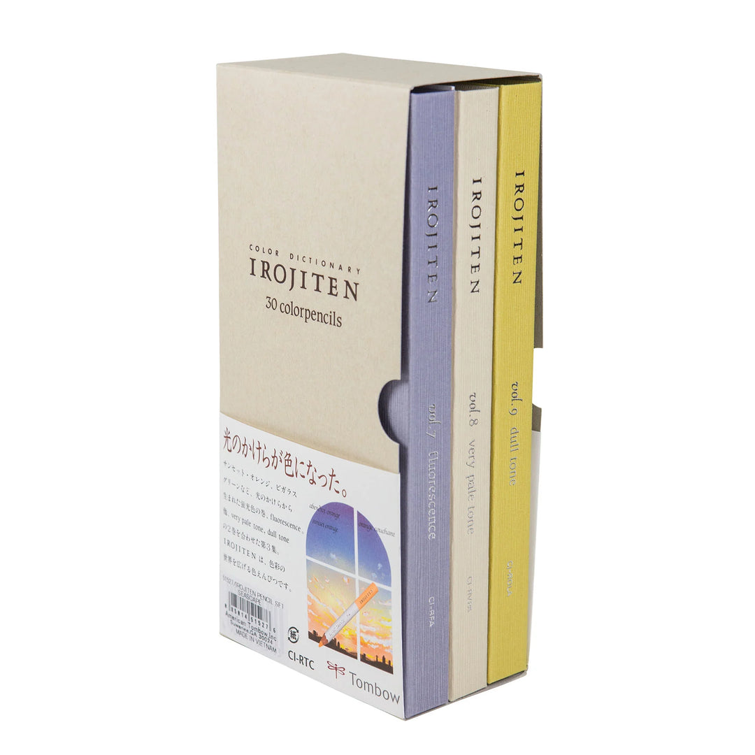 Tombow Irojiten Color Dictionary Color Pencil - Seascape - 30 Color Set
