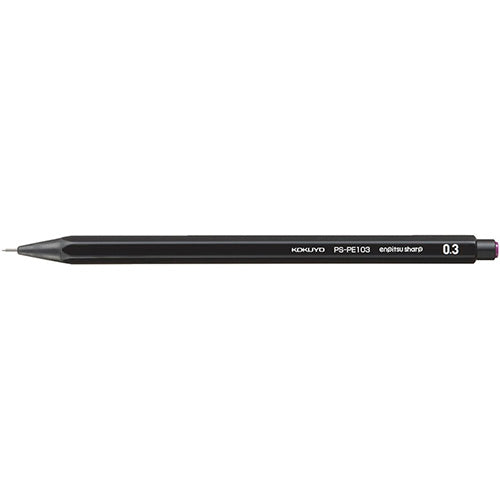 Kokuyo Enpitsu Sharp Mechanical Pencil - Black Body - 0.3 mm