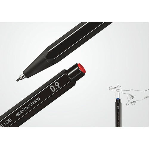 Kokuyo Enpitsu Sharp Mechanical Pencil - Black Body - 0.9 mm