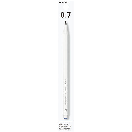 Kokuyo Enpitsu Sharp Mechanical Pencil - White Body - 0.7 mm