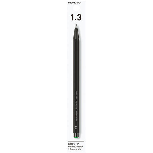 Kokuyo Enpitsu Sharp Mechanical Pencil - Black Body - 1.3 mm