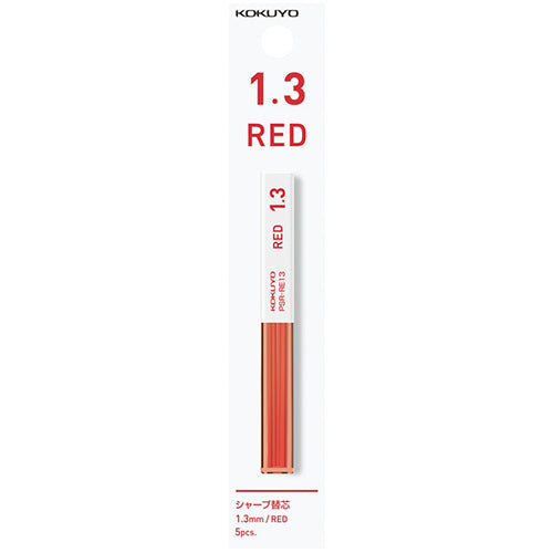 Kokuyo Enpitsu Pencil Lead - 1.3 mm - Red Lead