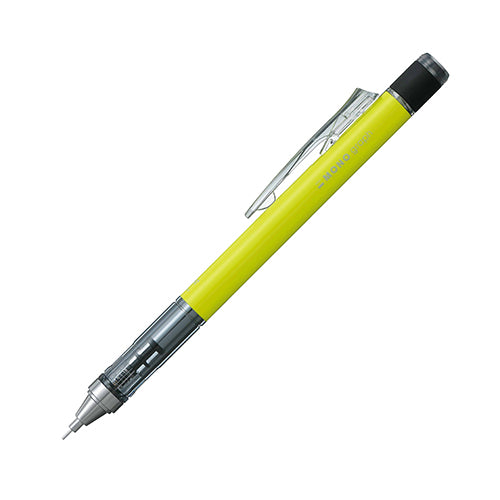 Tombow Mono Graph Shaker Mechanical Pencil - 0.3 mm - Neon Yellow