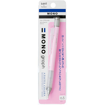 Tombow Mono Graph Shaker Mechanical Pencil - 0.5 mm - Sakura Pink