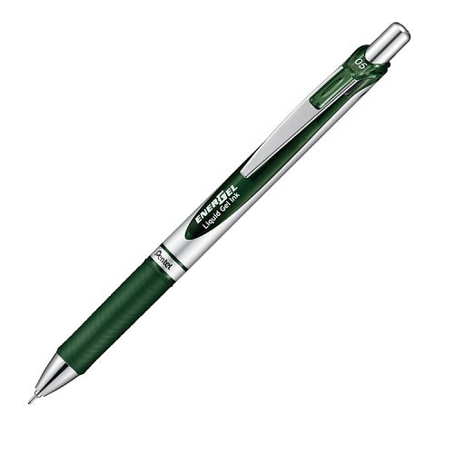 Pentel EnerGel RTX Gel Pen - Needle-Point - 0.5 mm - Forest Green