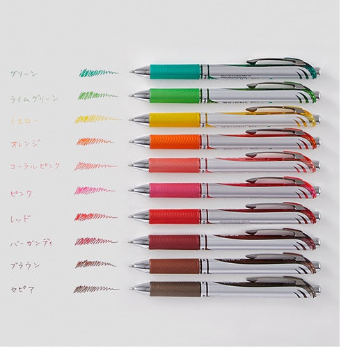Pentel EnerGel RTX Gel Pen - Needle-Point - 0.5 mm - Yellow