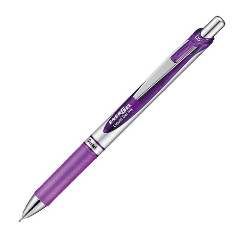 Pentel EnerGel RTX Gel Pen - Needle-Point - 0.5 mm - Violet