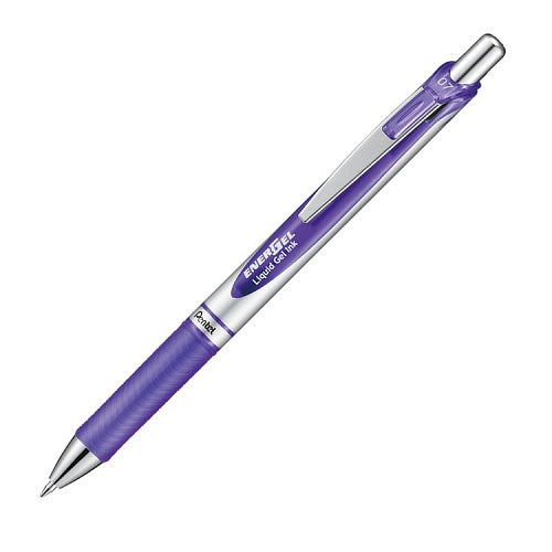 Pentel EnerGel RTX Gel Pen - Conical - 0.7 mm - Lilac