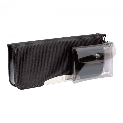 Sonic Brave Allock Double-Sided Pencil Case with Clear Pouch - Black