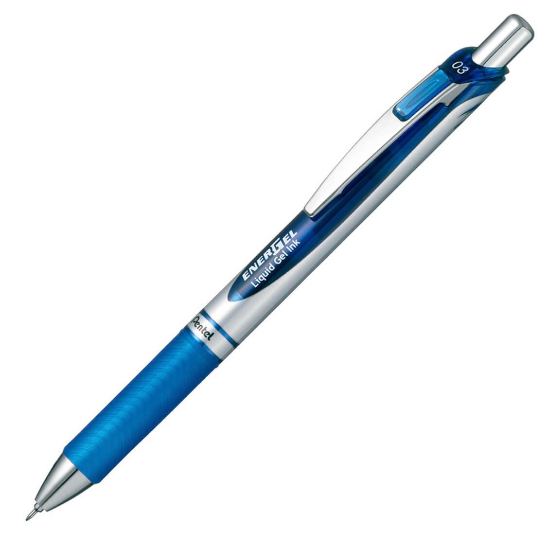 Pentel EnerGel RTX Gel Pen - Needle-Point - 0.3 mm - Blue