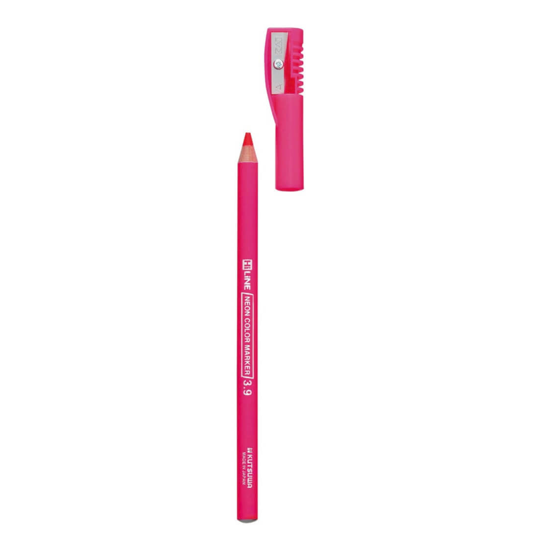Kutsuwa HiLiNE Highlighter Pencil - Pink