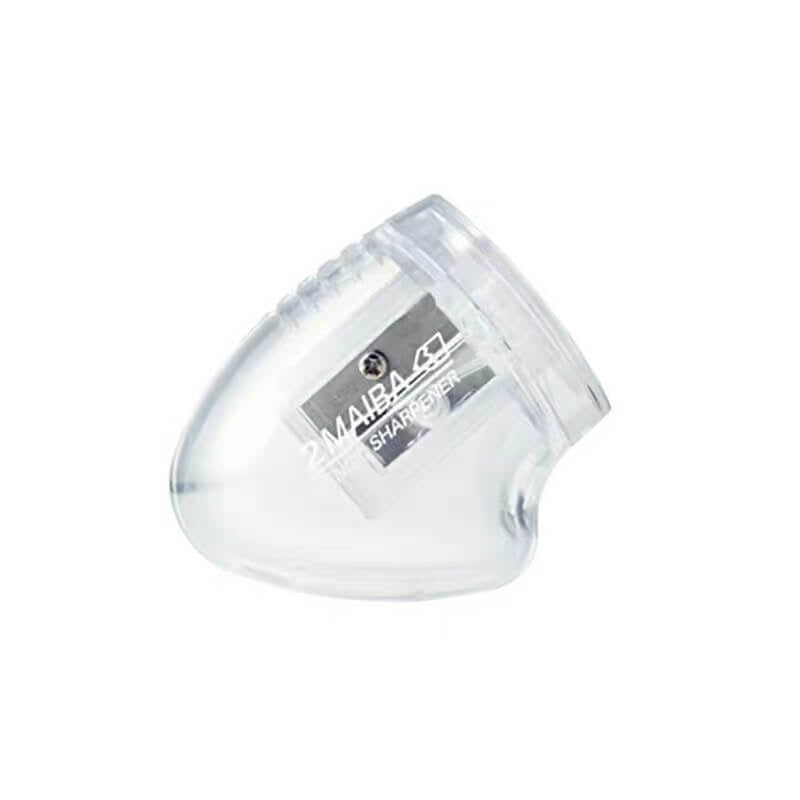 Kutsuwa Stad 2 Maiba Double Blade Pencil Sharpener - Transparent