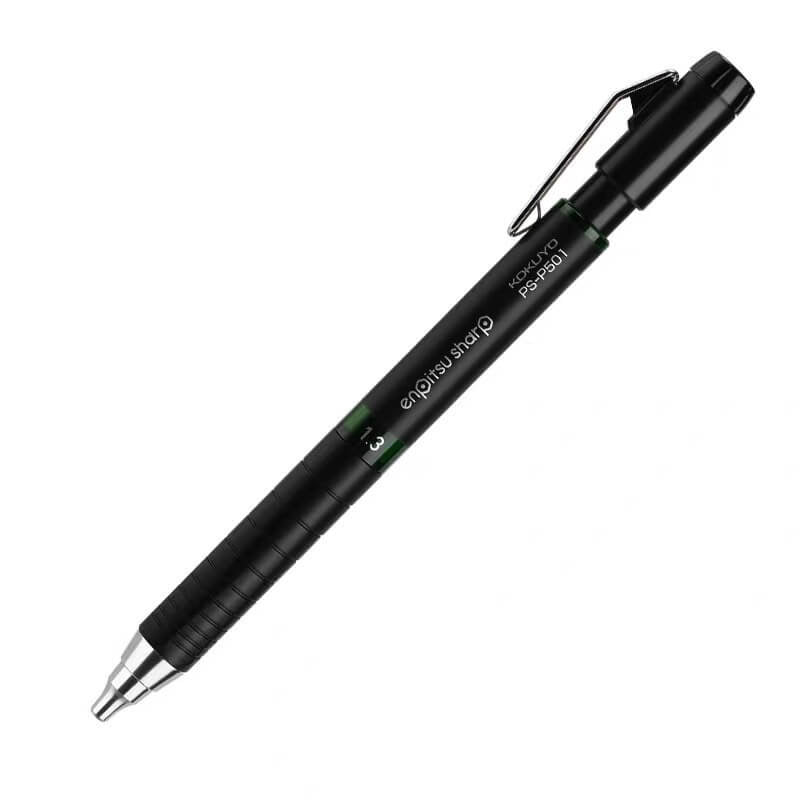 Kokuyo Enpitsu Sharp Mechanical Pencil - Type Mx - 1.3 mm - Green