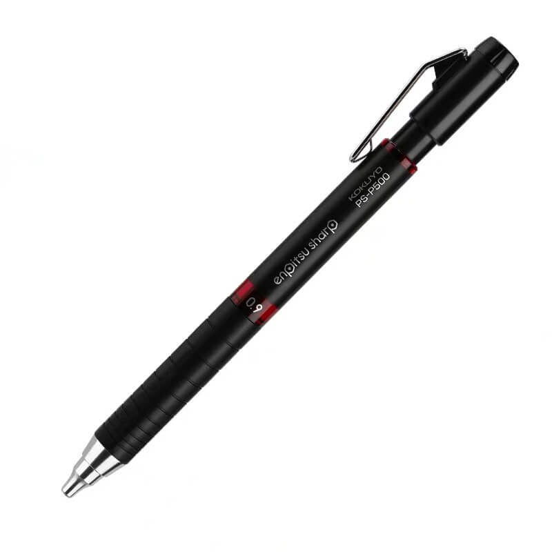 Kokuyo Enpitsu Sharp Mechanical Pencil - Type Mx - 0.9 mm - Red