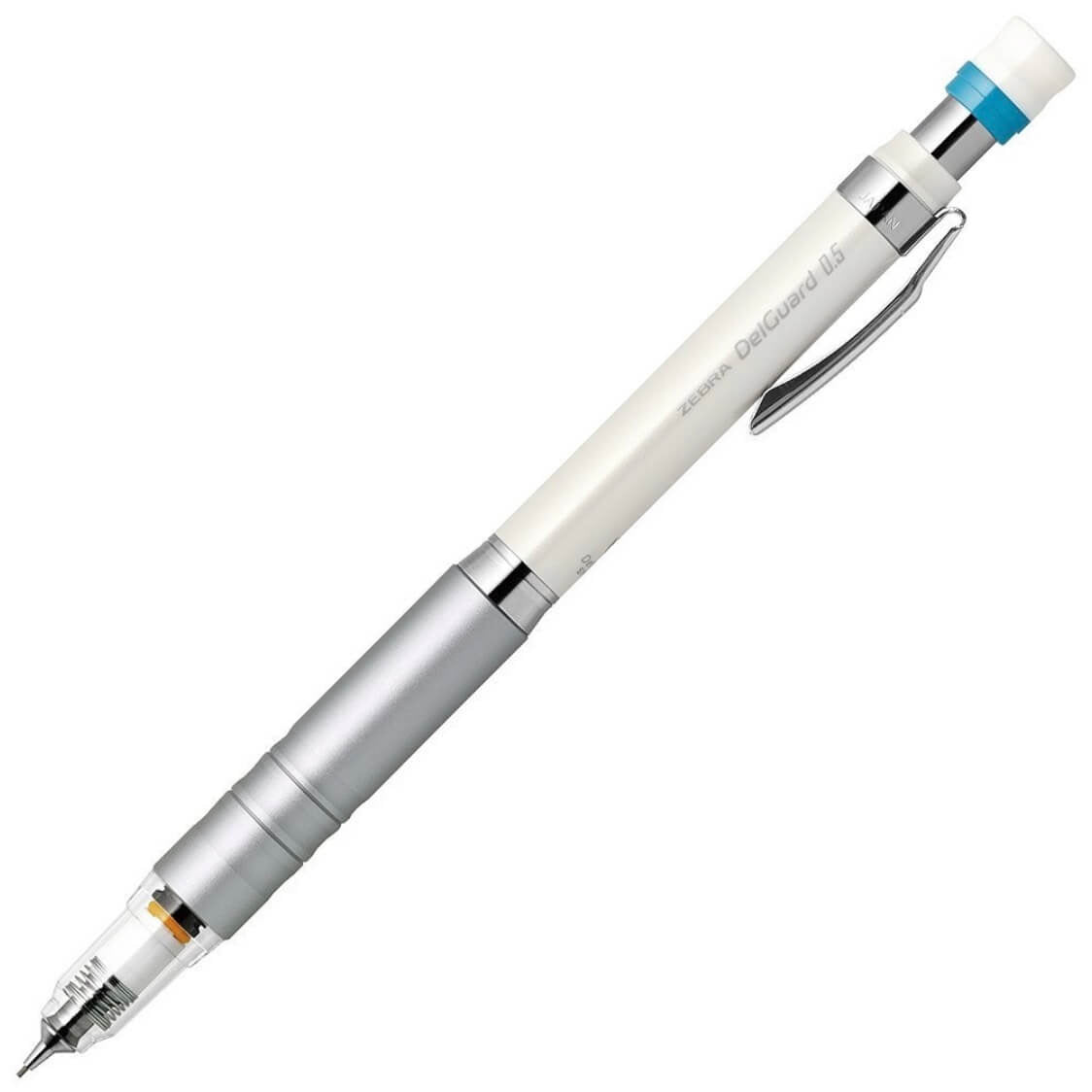 Zebra DelGuard Mechanical Pencil - Type-Lx - 0.5 mm - White