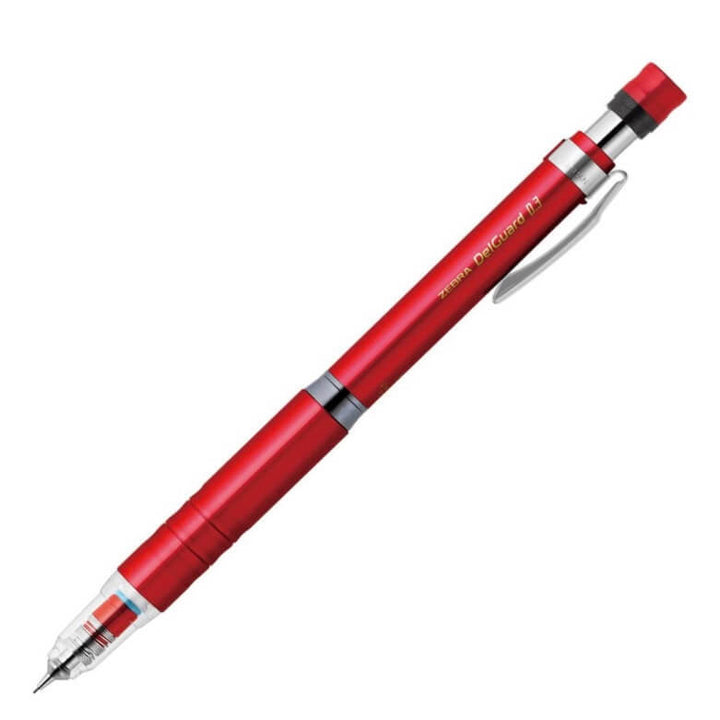 Zebra DelGuard Mechanical Pencil - Type-Lx - 0.3 mm - Red