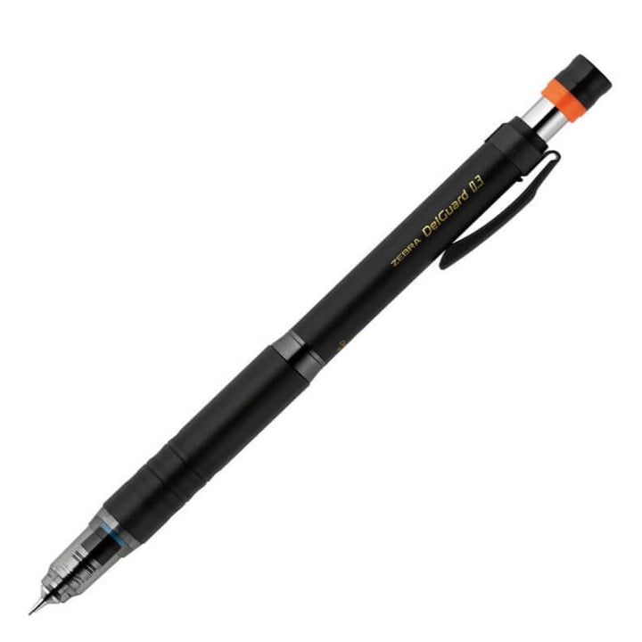 Zebra DelGuard Mechanical Pencil - Type-Lx - 0.3 mm - Black