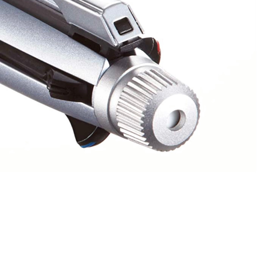 Uni Jetstream 4&amp;1 4 Color 0.5 mm Ballpoint Multi Pen + 0.5 mm Pencil - Metal Edition - Pink Gold