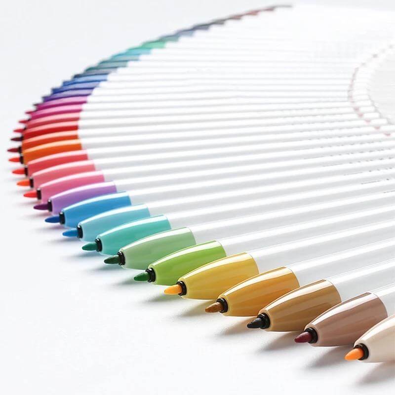 Zebra ClickArt Retractable Marker Pen - 36 Color Set