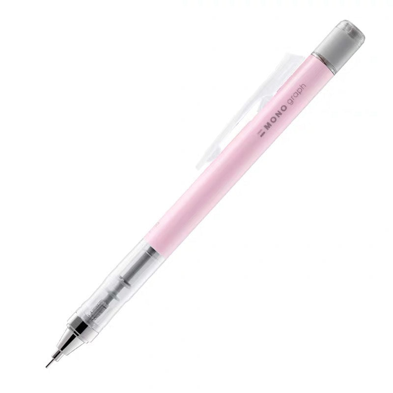 Tombow Mono Graph Shaker Mechanical Pencil - 0.5 mm - Sakura Pink