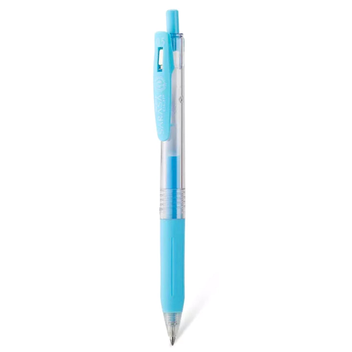 Zebra Sarasa Push Clip Gel Pen - 0.5 mm - Milk Blue
