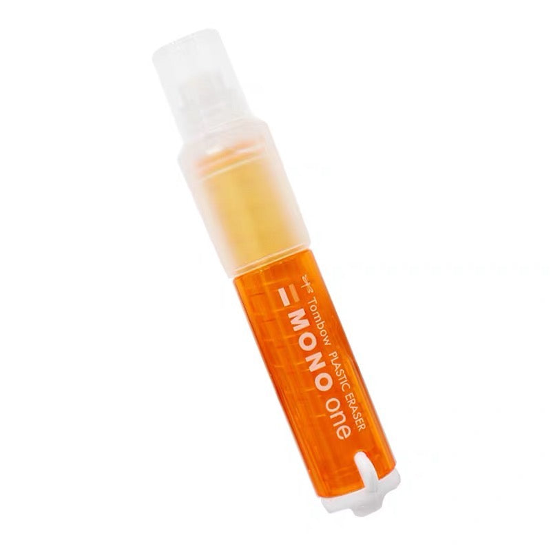 Tombow Mono One Holder Eraser - Orange Body