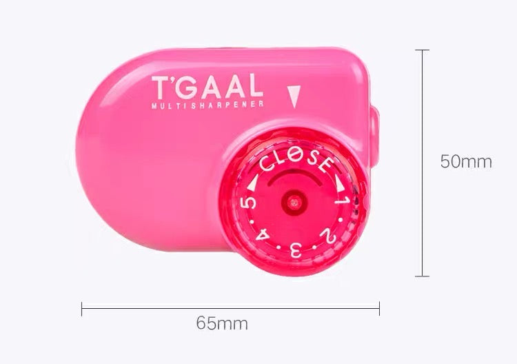 Kutsuwa Stad T'Gaal Pencil Sharpener - Pink