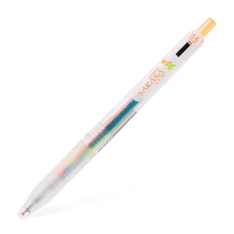 Zebra Sarasa Clip Marble Color Gel Pen - 0.5 mm - Hawaiian Pineapple