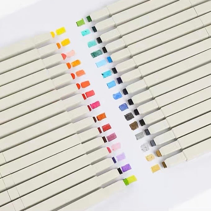 Kokuyo Pasta Gel Graphic Markers - 30 Color Set