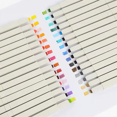 Kokuyo Pasta Gel Graphic Markers - Beige