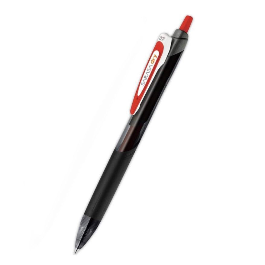 Zebra Sarasa Dry Gel Pen - 0.7 mm - Red