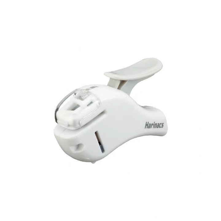 Kokuyo Harinacs Stapleless Stapler - Compact Alpha - 5 Sheets - White