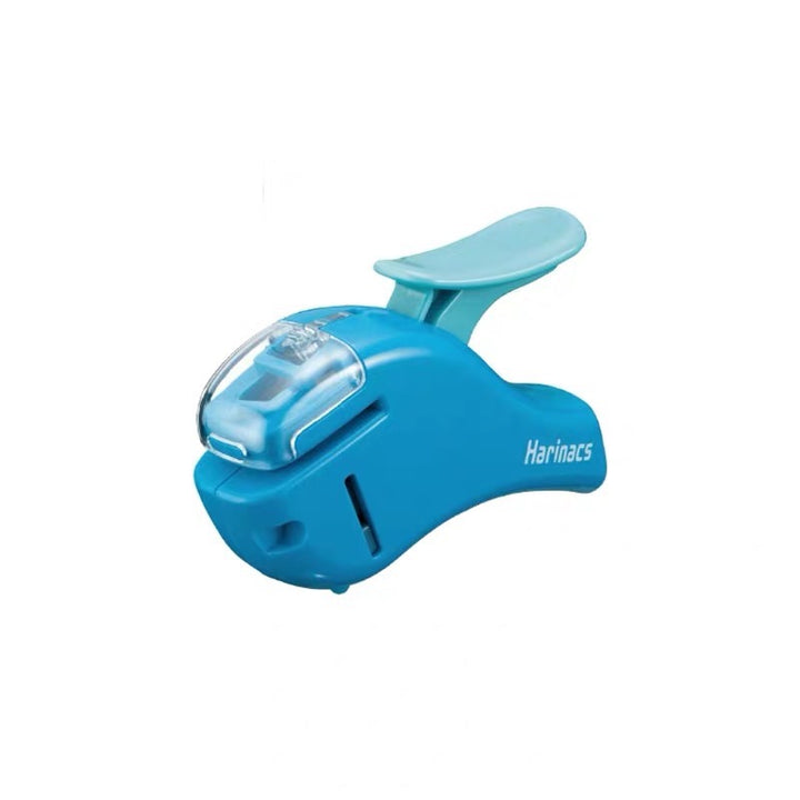 Kokuyo Harinacs Stapleless Stapler - Compact Alpha - 5 Sheets - Blue