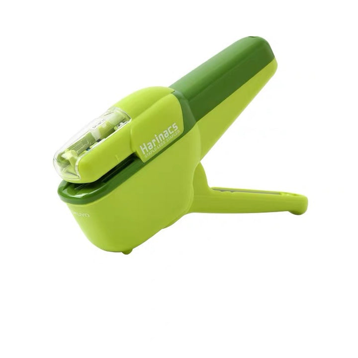 Kokuyo Harinacs Stapleless Stapler - Handy 10 Sheets - Green