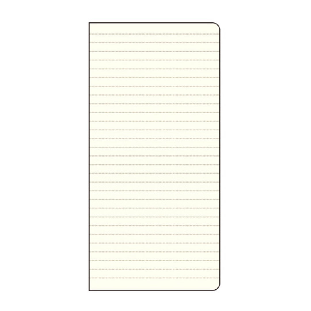 Kyokuto Camino Notebook - A5 Slim - Pink/Pink Stitching - Lined Paper