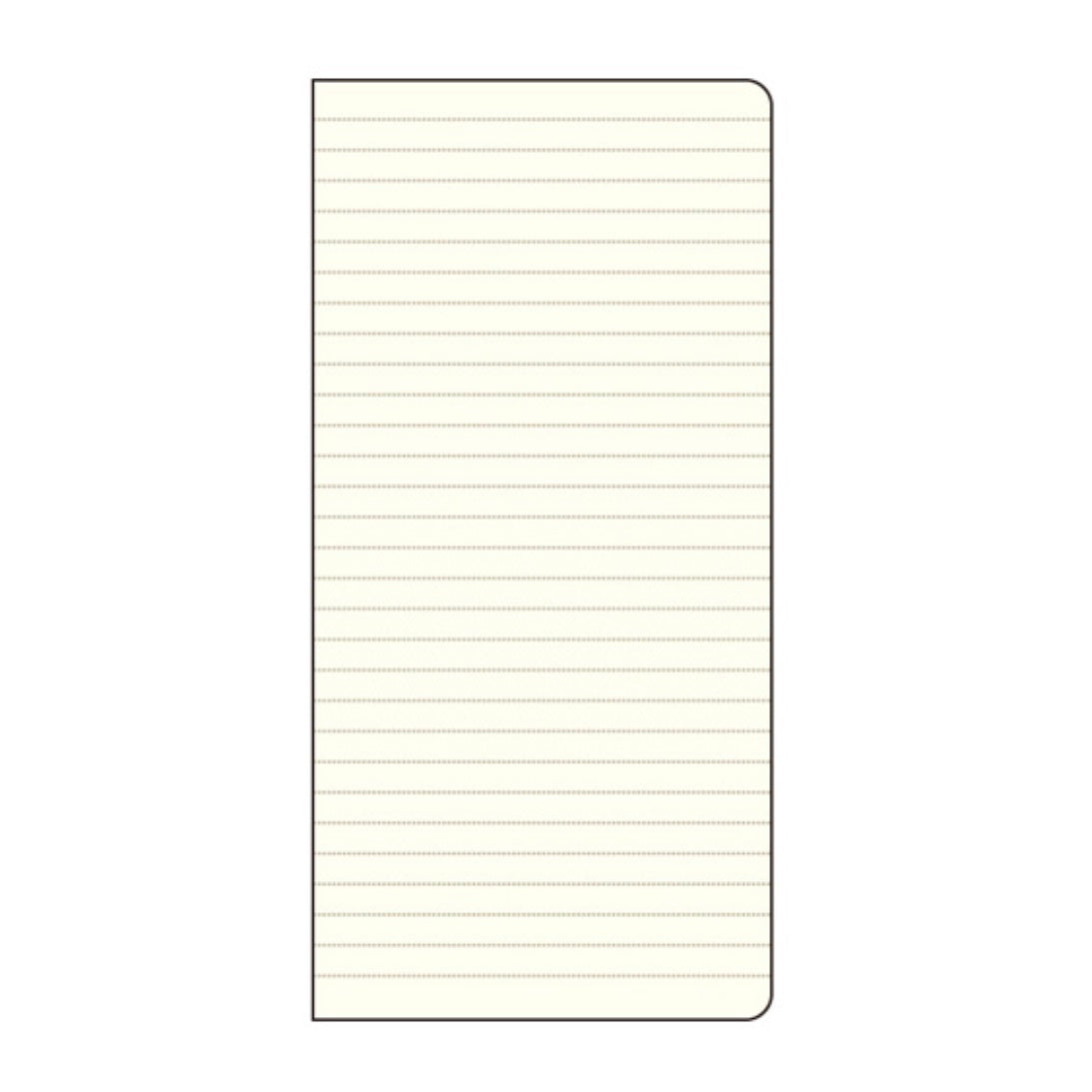 Kyokuto Camino Notebook - A5 Slim - Pink/Pink Stitching - Lined Paper