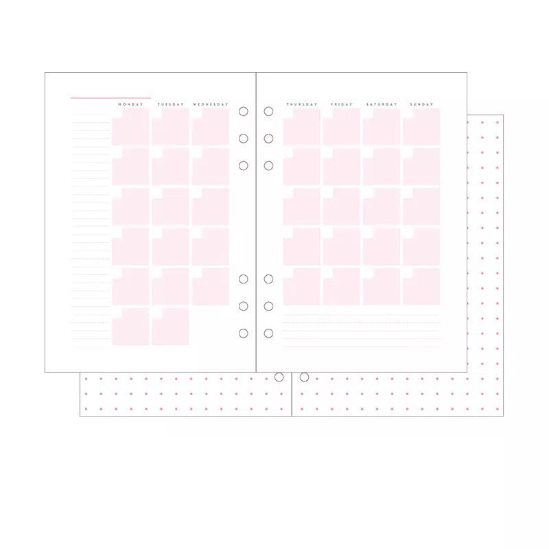 Mark's System Planner Binder - A5 - Heart