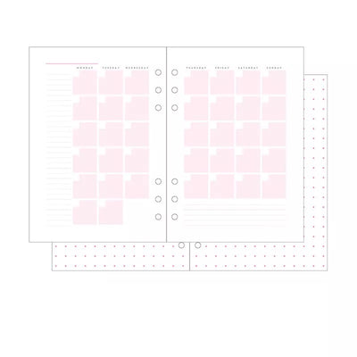 Mark's System Planner Binder - A5 - Heart