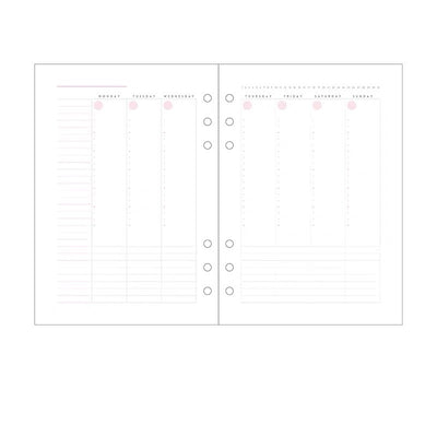 Mark's System Planner Binder - A5 - Blue