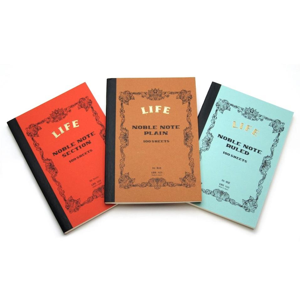 Life Noble Notebook - B6 - 8 mm Rule