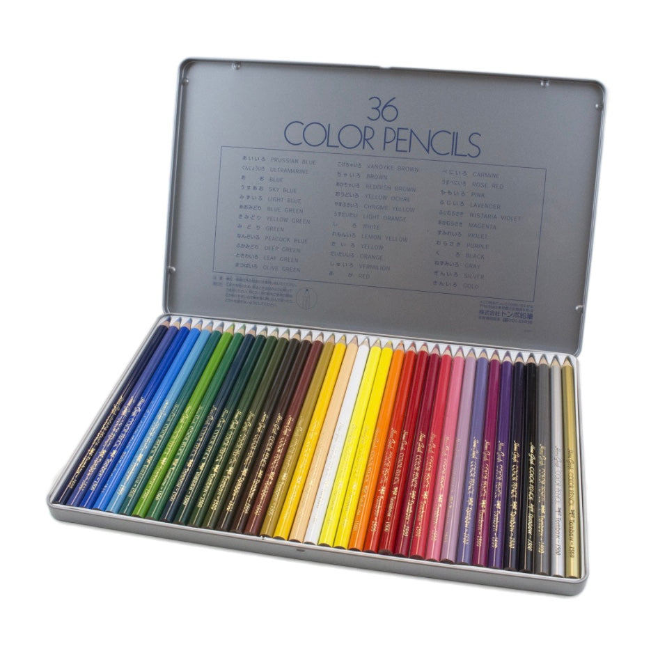 Tombow 1500 Series Colored Pencils - 36 Color Set