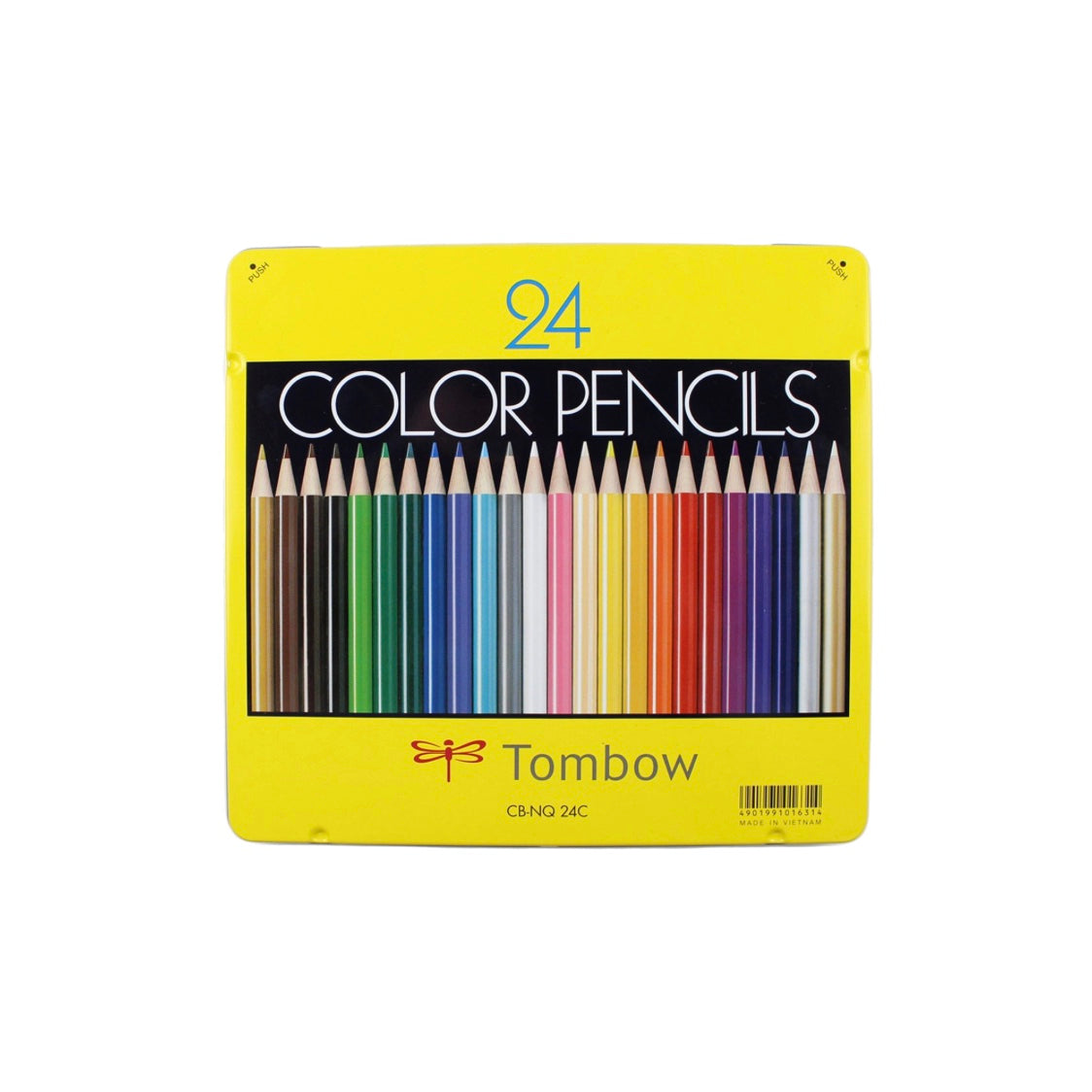 Tombow 1500 Series Colored Pencils - 24 Color Set