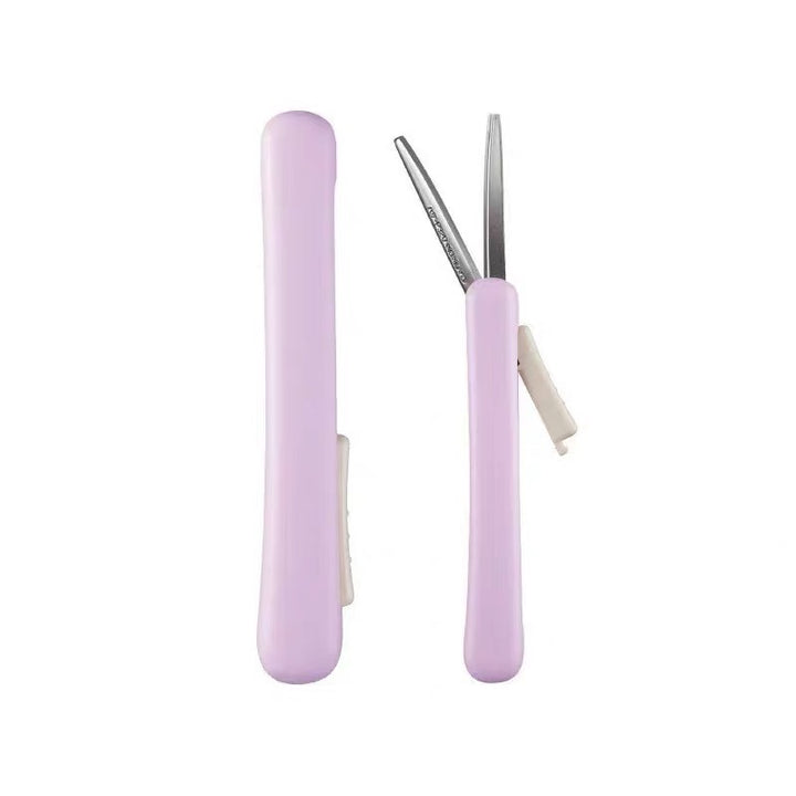 Kokuyo Saxa Poche Scissors - Lavender