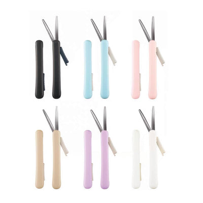 Kokuyo Saxa Poche Scissors - Peach