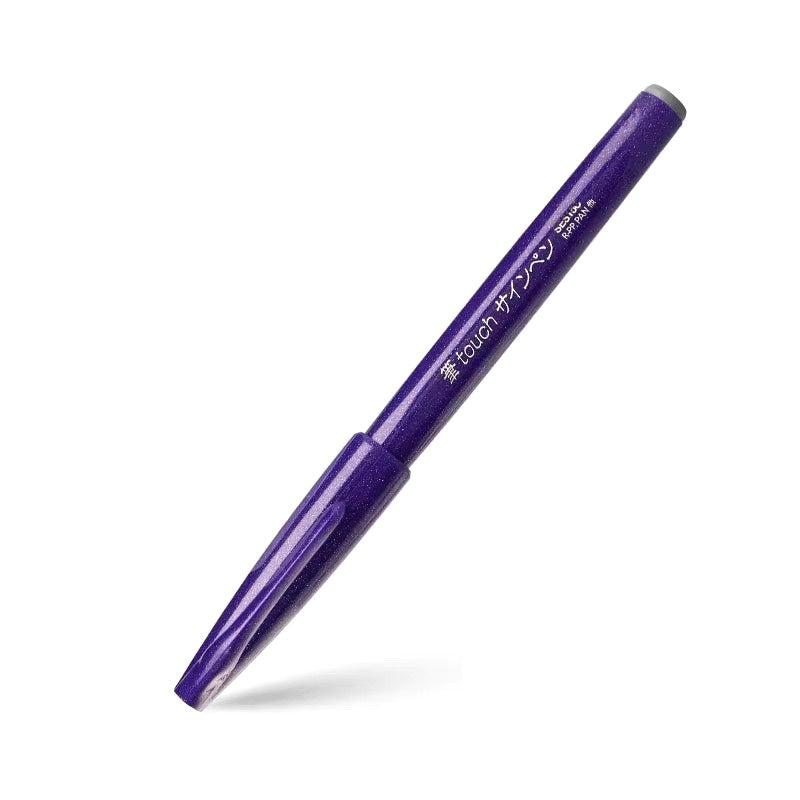 Pentel Fude Touch Brush Sign Pen - Violet