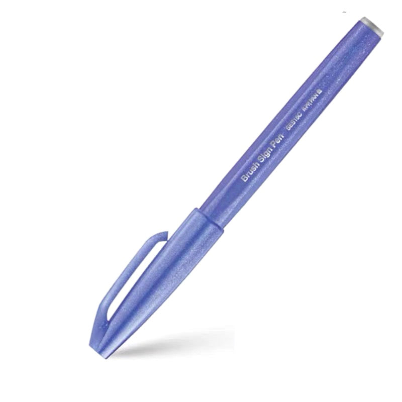 Pentel Fude Touch Brush Sign Pen - Blue Violet