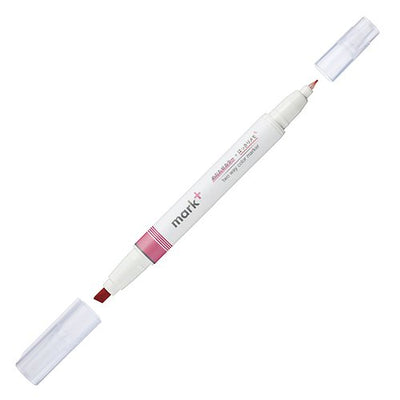 Kokuyo Mark+ Two Way Marker Pen and Highlighter - Pink